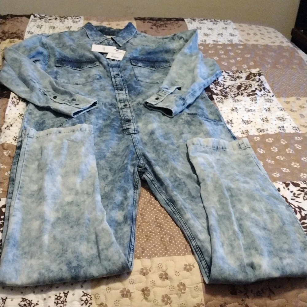 🥰 Isabel Marant Blue Denim Jumpsuit